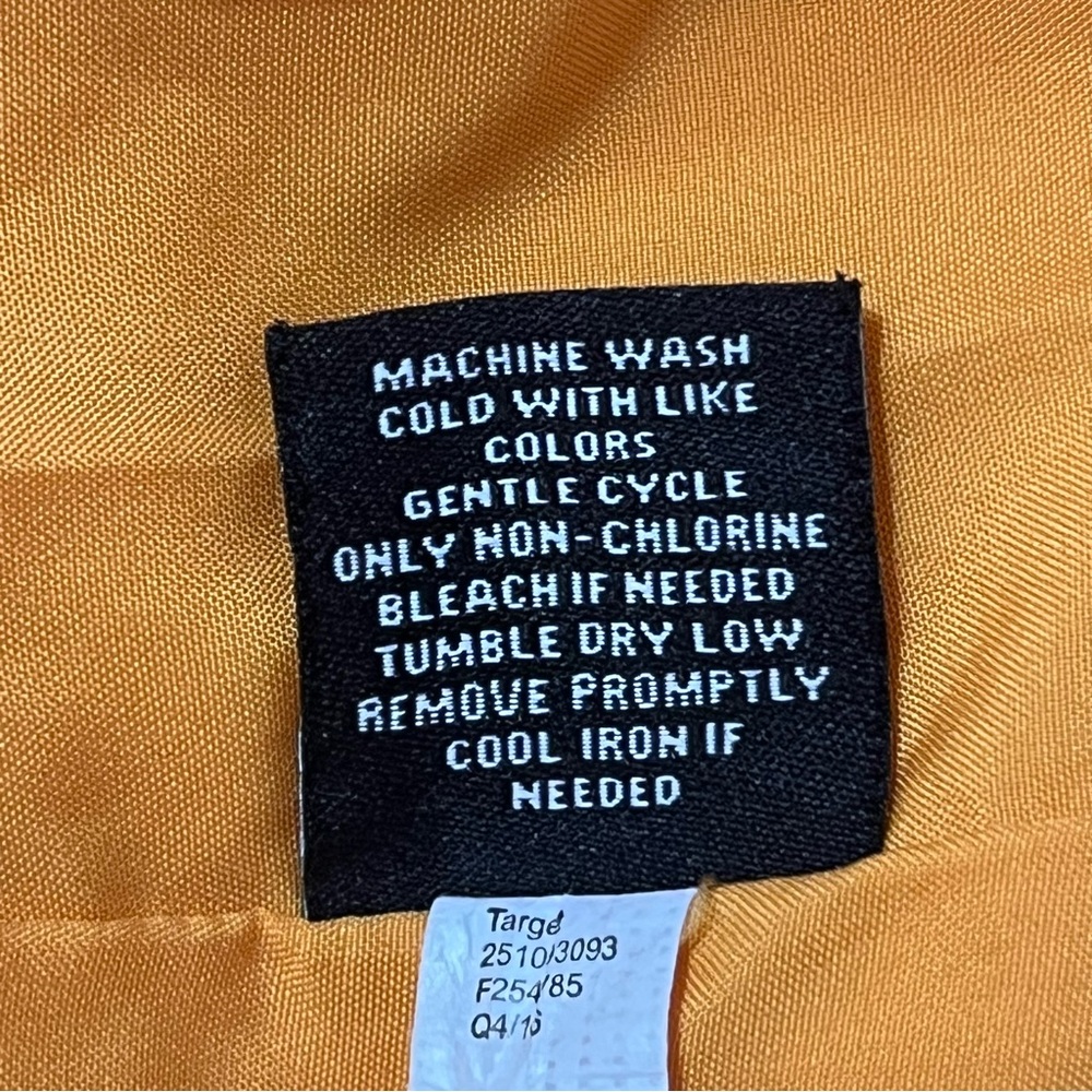 VICTORIA BECKHAM for Target Sleeveless Shift Dress Marigold Yellow Size Medium - Picture 10 of 13